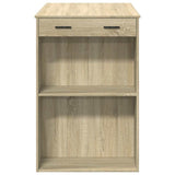 Bar Table Sonoma Oak 102x70x103.5 cm Engineered Wood 3309323