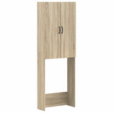 Toilet Cabinet HOORN Sonoma Oak 66 x 25.5 x 190 cm 897357