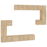 Wall-mounted TV Cabinet Sonoma Oak Engineered Wood 3114592
