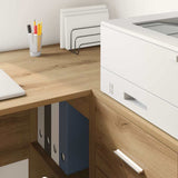 Sideboard with Drawer Artisan Oak 38 x 34 x 75 cm 869553