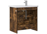 Bathroom Furniture Set Smoked Oak 61 x 40 x 84.5 cm 3404370