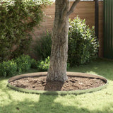 Lawn Edging 4 pcs Silver 450 x 0.05 x 15 cm Galvanised Steel 868025