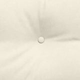 Back Pillow Cream 200 x 24 x 50 cm Velvet 42014612