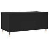 Coffee Table Black 90x44.5x45 cm Engineered Wood 830965
