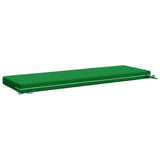 2-Piece Bench Cushions SOEST 2 pcs 100% Polyester Green 950281