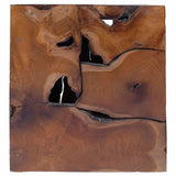 Stools 2 pcs Brown 40x40x45 cm Solid Teak Wood 274355