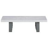 Two Piece Bathroom Furniture Set Ceramic White 279341