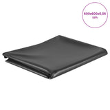 Pond Liner 6 x 6 m PVC 0.5 mm Black 42050467
