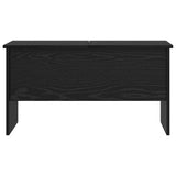Coffee Table Black Oak 102 x 50.5 x 46.5 cm Engineered Wood 879455