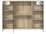 Bathroom Mirror Cabinet Sonoma Oak 70 x 14.5 x 70 cm 889089