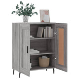 Sideboard Grey Sonoma 69.5x34x90 cm Engineered Wood 830218