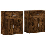 Sideboards 2 pcs Smoked Oak 60x31x70 cm Engineered Wood 3276550