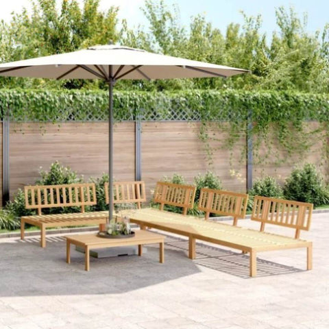 5 Piece Garden Pallet Sofa Set Solid Wood Acacia 3209305