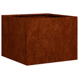 Planter Rusty 40x40x30 cm Weathering Steel 860800