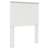 Headboard with Headboard White 75 cm Engineered wood 887824