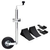Jockey Wheel 48 mm with 1 Split Clamp and Wheel Chocks 3214428