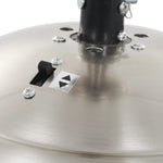 Ornate Ceiling Fan with Light 128 cm White 50538