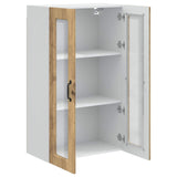 Wall Glass Cabinet PORTO Artisan Oak 60 x 31 x 100 cm 885534