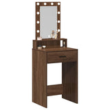 Dressing Table Brown 50 x 41 x 140 cm Engineered Wood 865160