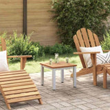 Outdoor Table Natural and Grey 45 x 45 x 38 cm 4010619