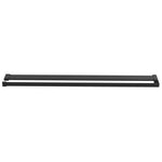 ZNTS Shower Shelf for Walk-in Shower Wall Black 80 cm Aluminium 153615