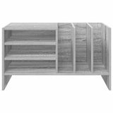 Record Cabinet Grey Sonoma 78.5 x 35 x 45 cm Engineered Wood 891077