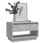 TV Cabinet Concrete Grey 70x41x44 cm Engineered Wood 809498