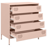 Sideboard Pink 68x39x73.5 cm Cold-rolled Steel 851287