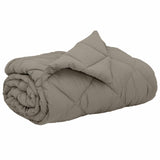 Full Year Duvet Light Grey 240 x 260 cm Microfiber 42025631