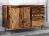 Sink Cabinet Old Wood 65x33x60 cm Engineered Wood 857226