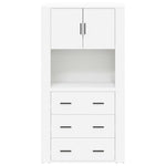 Highboard White Engineered Wood 3185383