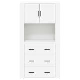Highboard White Engineered Wood 3185383