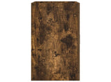 Bathroom Under Sink Cabinet Smoked Oak 78.5 x 37.5 x 81 cm 890692