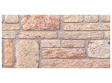 Wall Panels 10 pcs 100 x 50 cm Light Brown and White EPS Foam 42046107