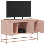 TV Cabinet Pink 100.5x39x60.5 cm Steel 846477