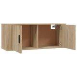 3 Piece TV Cabinet Set Sonoma Oak Engineered Wood 3188417