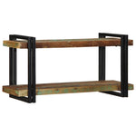 ZNTS Wall Shelf Multicolour Solid Wood Reclaimed 4017486