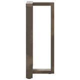 Bar Table Legs T-Shaped 2 pcs Black 50x35x cm Steel 4013079