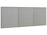 Wall-mounted Peg Boards 3 pcs 40x58 cm Steel 145349