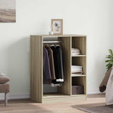 Wardrobe Sonoma Oak 77x48x102 cm Engineered Wood 840809