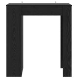 Bar Table 95 x 47 x 103.5 cm Engineered Wood Black Oak 8010960