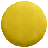 Seat Cushions 2 pcs Yellow 80 x 29 cm Velvet 42014255
