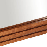 Bathroom Mirror 50x70 cm Solid Wood Acacia and Glass 377590