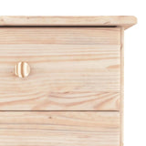 Chest of Drawers ALTA 77x35x73 cm Solid Wood Pine 353921