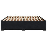 Bed Frame without Mattress Black Super King Velvet 3284666
