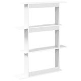 Wall Shelving Unit White 100 x 20 x 126 cm Engineered Wood 8012060