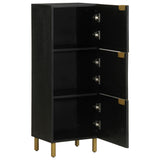 Highboard Black 40x33x110 cm Engineered Wood 4017677