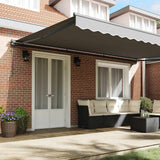 Awning Frame Anthracite 4.5 x 3 m Powder-coated Steel 42002538