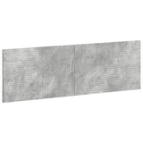 Wall-Mounted Headboard HAARLEM Concrete Grey Engineered Wood 896948