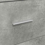 Sideboard with Drawer Concrete Grey 38 x 34 x 75 cm 869549